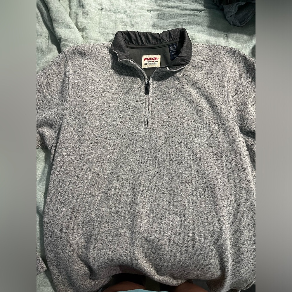 WRANGLER 1/4 ZIP PULLOVER MENS MEDIUM